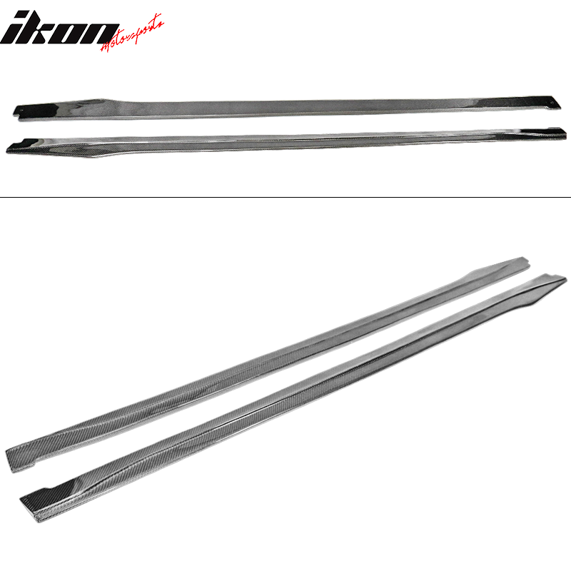 2014-2020 BMW F32 F33 M-Tech M Sport Side Skirts Matte Carbon Fiber