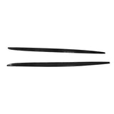 2015-2018 BMW F80 M3 Side Skirts Extention MT Style PU Unpainted Black