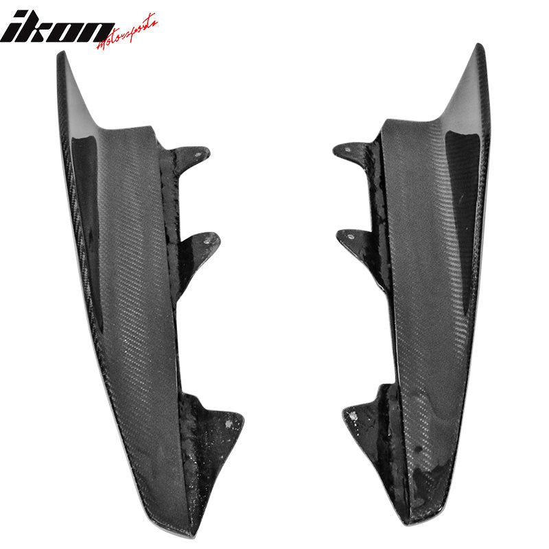 2016-2020 BMW M2 P Style Side Skirts Rocker Panel Matte Carbon Fiber