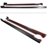 2019-2023 BMW G07 X7 M Sport Primer Side Skirts Lip Extension Pair ABS