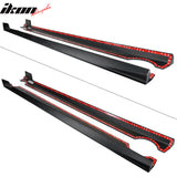 2019-2023 BMW G07 X7 M Sport Primer Side Skirts Lip Extension Pair ABS