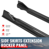 2017-2023 BMW 5 Series G30 All Trims & F90 M5 Side Skirts Panels Gloss Black ABS IKON Style