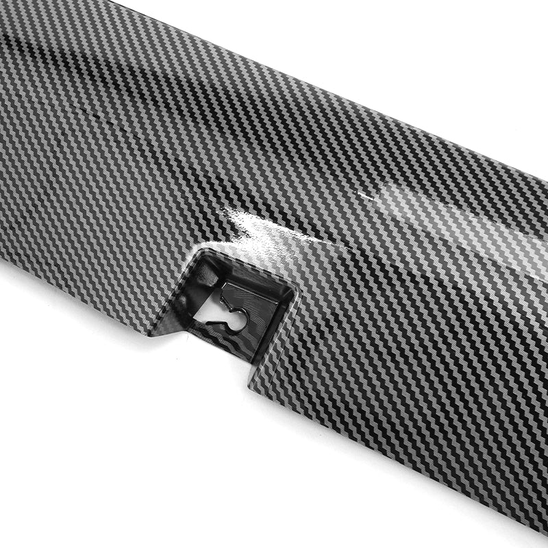 2011-2023 Chrysler 300 SRT Carbon Fiber Print Side Skirts Extension PP
