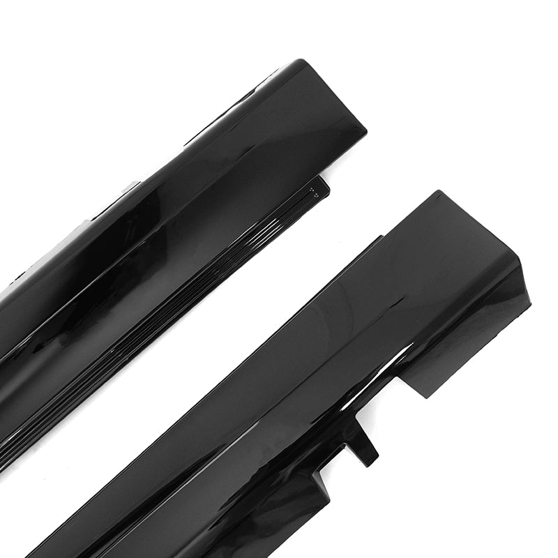 2011-2023 Chrysler 300 SRT Style Gloss Black Side Skirts Extension PP