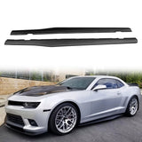 2010-2015 Chevy Camaro Ikon Style Add On Side Skirts Rocker Panel PP