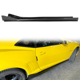 2010-2015 Chevy Camaro IKON V3 Style Add On Side Skirts Panel PP