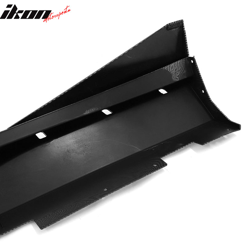 2010-2015 Chevy Camaro IKON V3 Style Add On Side Skirts Panel PP