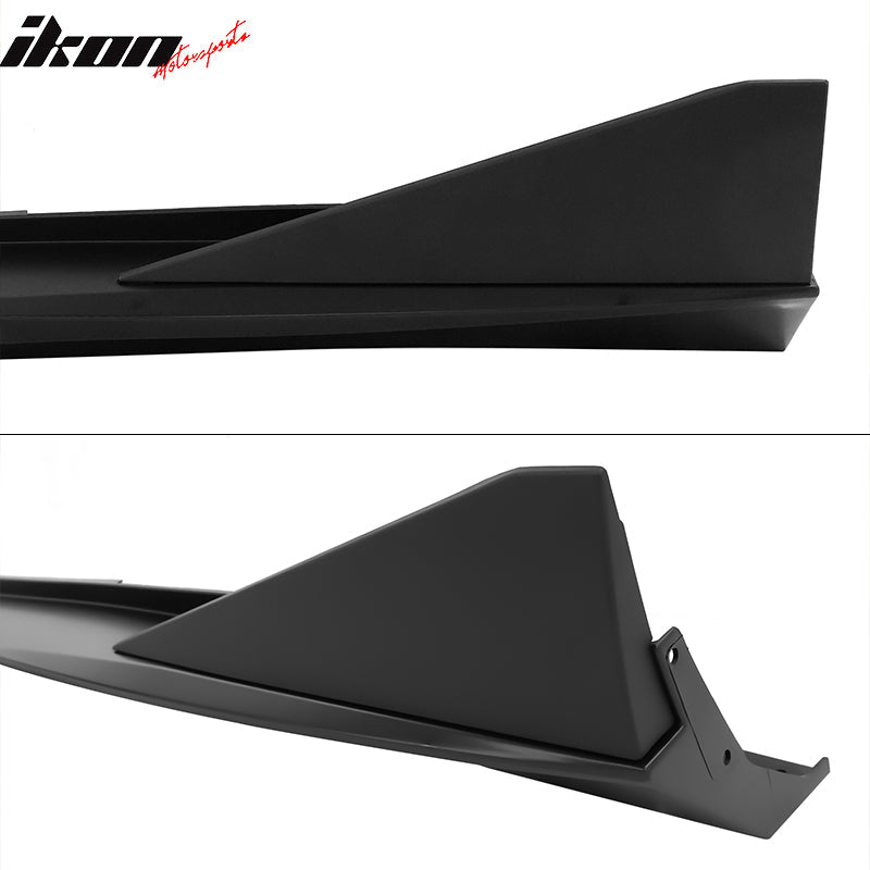 2010-2015 Chevy Camaro IKON V3 Style Add On Side Skirts Panel PP