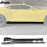 2016-2024 Chevy Camaro Ikon Style Side Skirts Rocker Panel PP