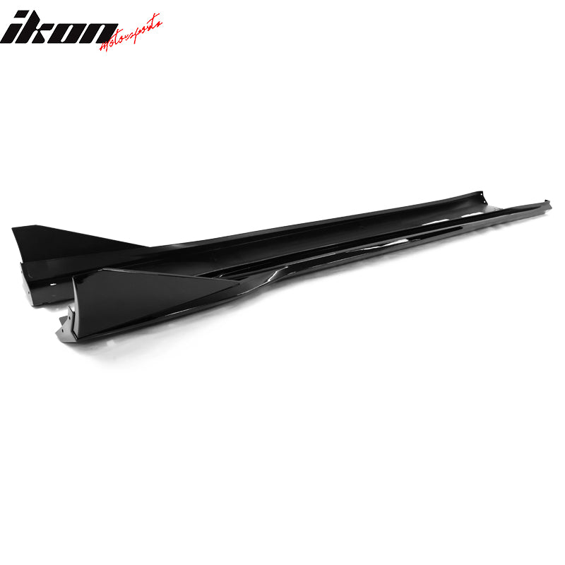 2016-2024 Chevy Camaro Ikon Style Side Skirts Rocker Panel PP