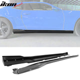2016-2024 Chevy Camaro Ikon Style Side Skirts Rocker Panel PP