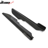 2020-2025 Chevy Corvette C8 IKON Style Carbon Fiber CF Side Skirts 2PC