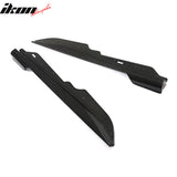2020-2025 Chevy Corvette C8 IKON Style Carbon Fiber CF Side Skirts 2PC