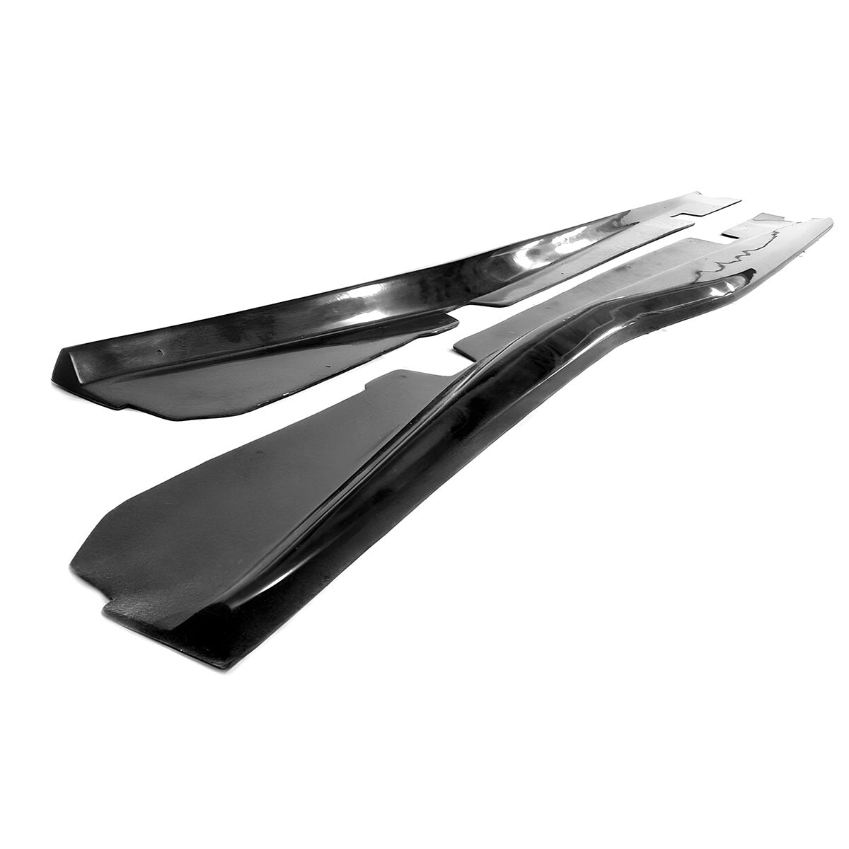 2014-2019 Chevrolet Corvette C7 Side Skirts Z07 Style Unpainted Black