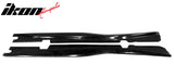 2014-2019 Chevrolet Corvette C7 Side Skirts Z07 Style Unpainted Black