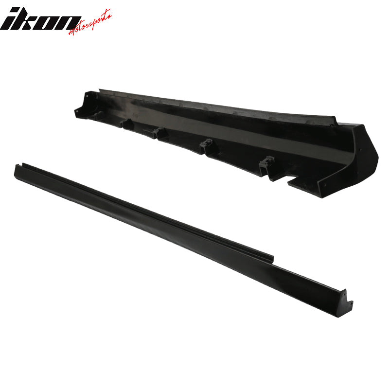 2011-2023 Dodge Charger Unpainted Side Skirts Rocker Panels Pair PU