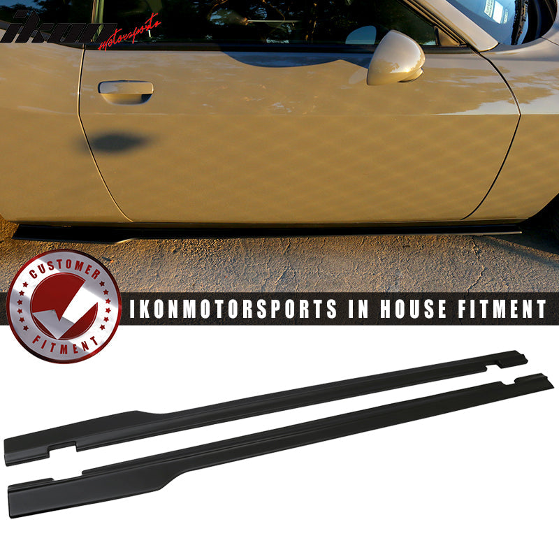 2015-2023 Dodge Challenger SXT Style Primer Side Skirts Panel PP