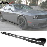 2015-2023 Dodge Challenger SXT Style Primer Side Skirts Panel PP