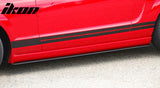 Universal Side Skirts 75" x 5" CDC Style Unpainted BlackÂ Rocker Panel