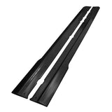 1999-2004 Ford Mustang Side Skirts Extention MDA Style Unpainted Black