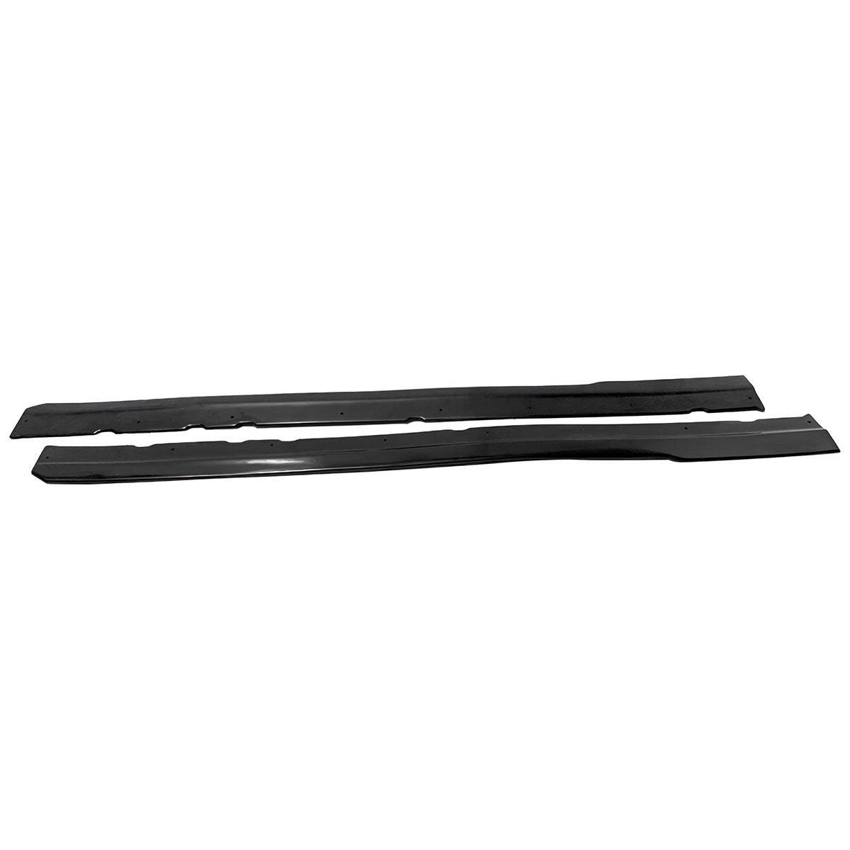 1999-2004 Ford Mustang Side Skirts Extention MDA Style Unpainted Black