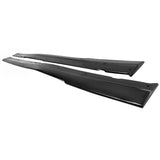1999-2004 Ford Mustang Side Skirts Extention MDA Style Unpainted Black