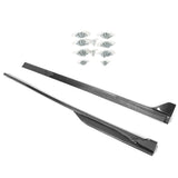 2005-2014 Ford Mustang GT500 Style Side Skirts ABS 2PC
