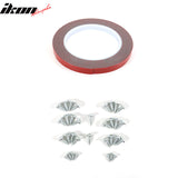 2005-2014 Ford Mustang GT500 Style Side Skirts ABS 2PC