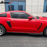 2005-2014 Ford Mustang GT500 Style Side Skirts ABS 2PC