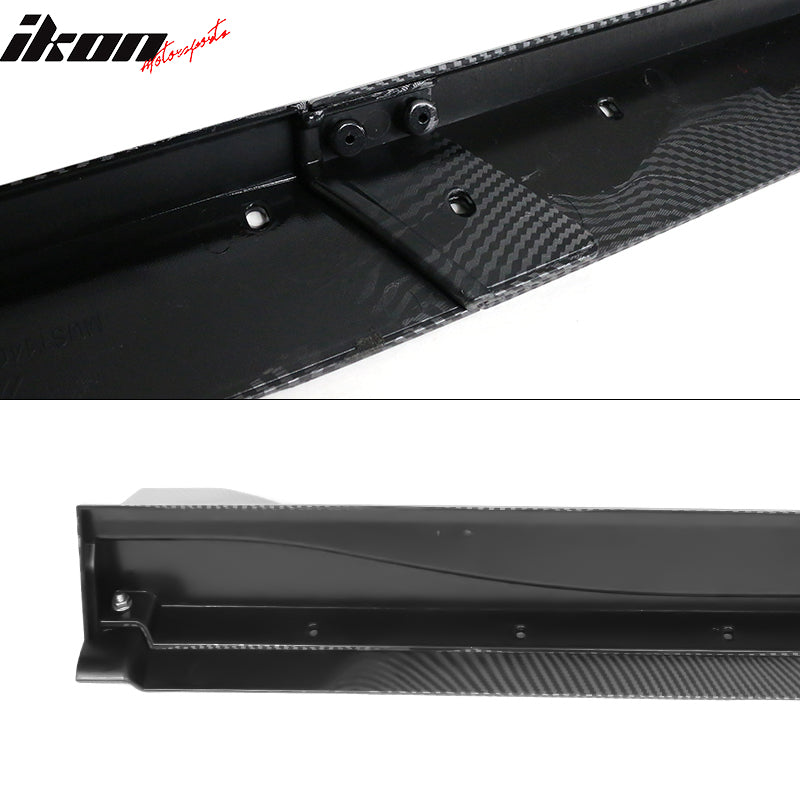 2005-2014 Ford Mustang GT500 Style Side Skirts ABS 2PC