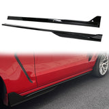 2005-2014 Ford Mustang GT500 Style Side Skirts ABS 2PC