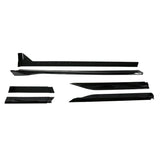 2005-2014 Ford Mustang GT500 Style Side Skirts ABS 2PC