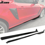 2005-2014 Ford Mustang GT500 Style Side Skirts ABS 2PC