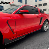 2005-2014 Ford Mustang GT500 Style Side Skirts ABS 2PC