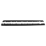 2010-2014 Ford Mustang Side Skirts Rocker Pannel Unpainted Black PU