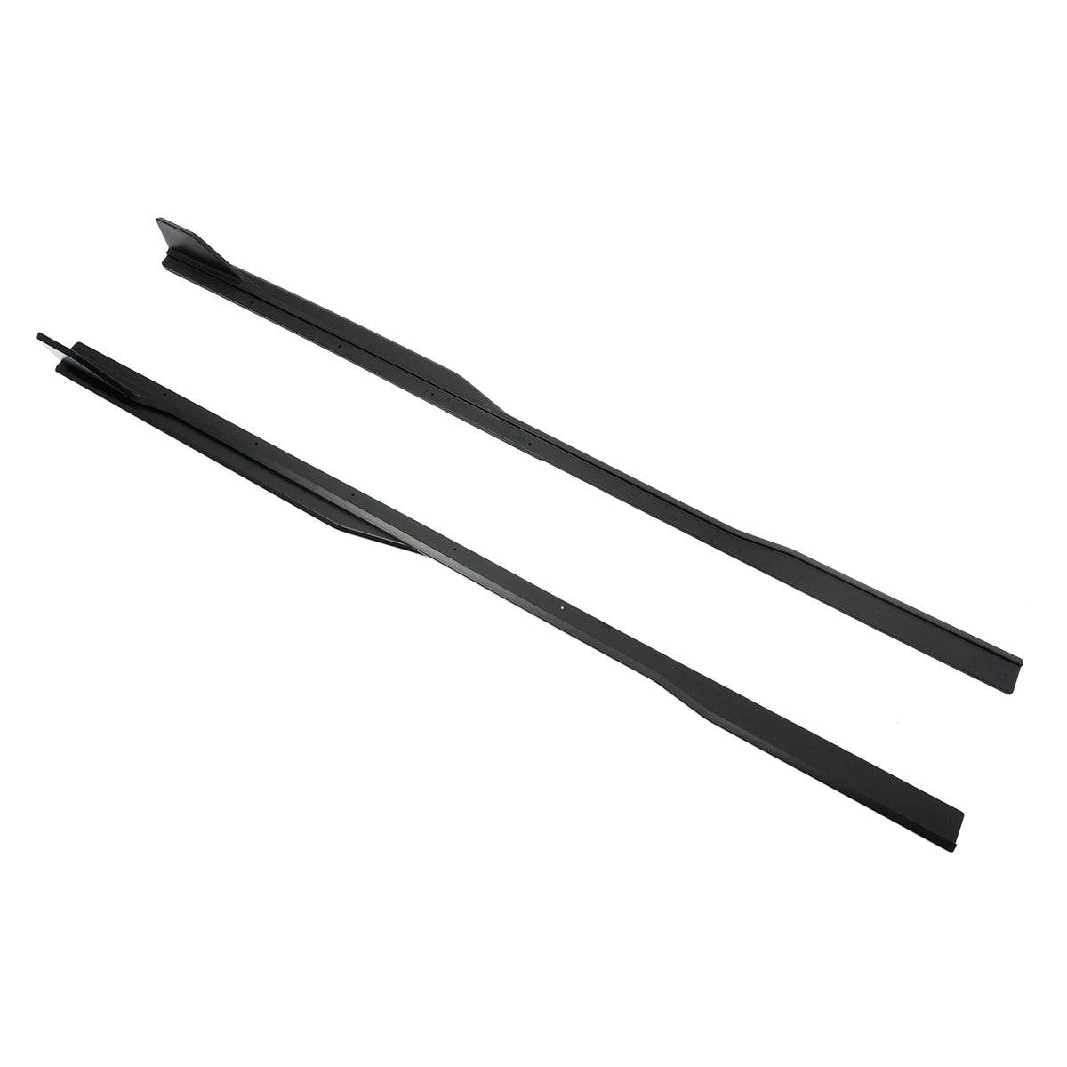 2024-2026 Ford Mustang Side Skirt GT500 Style Rocker Panel Matte Black