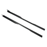 2024-2026 Ford Mustang Side Skirt GT500 Style Rocker Panel Matte Black