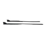 2024-2026 Ford Mustang Side Skirt GT500 Style Rocker Panel Matte Black