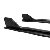 2024-2026 Ford Mustang Side Skirt GT500 Style Rocker Panel Matte Black
