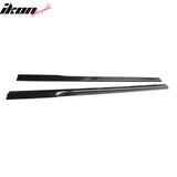 2024-2025 Ford Mustang IKON Style Side Skirts Add on ABS