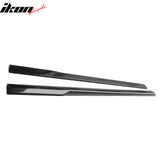 2024-2025 Ford Mustang IKON Style Side Skirts Add on ABS