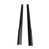 2024-2025 Ford Mustang IKON Style Side Skirts Add on ABS