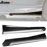 2018-2022 Honda Accord Sedan Gloss Black Side Skirts Rocker Pannel PP