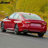 2018-2022 Honda Accord Side Skirts Extension ABS Carbon Fiber Print