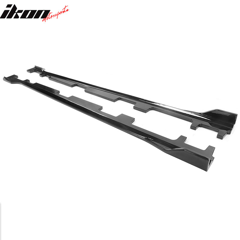 2018-2022 Honda Accord Side Skirts Extension Rocker ABS Gloss Black