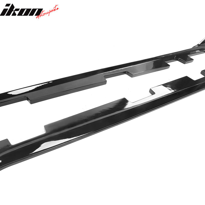 2018-2022 Honda Accord Side Skirts Extension Rocker ABS Gloss Black