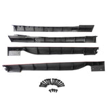 2018-2022 Honda Accord 4PC Side Skirts Extension Rocker PP