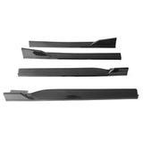 2018-2022 Honda Accord 4PC Side Skirts Extension Rocker PP