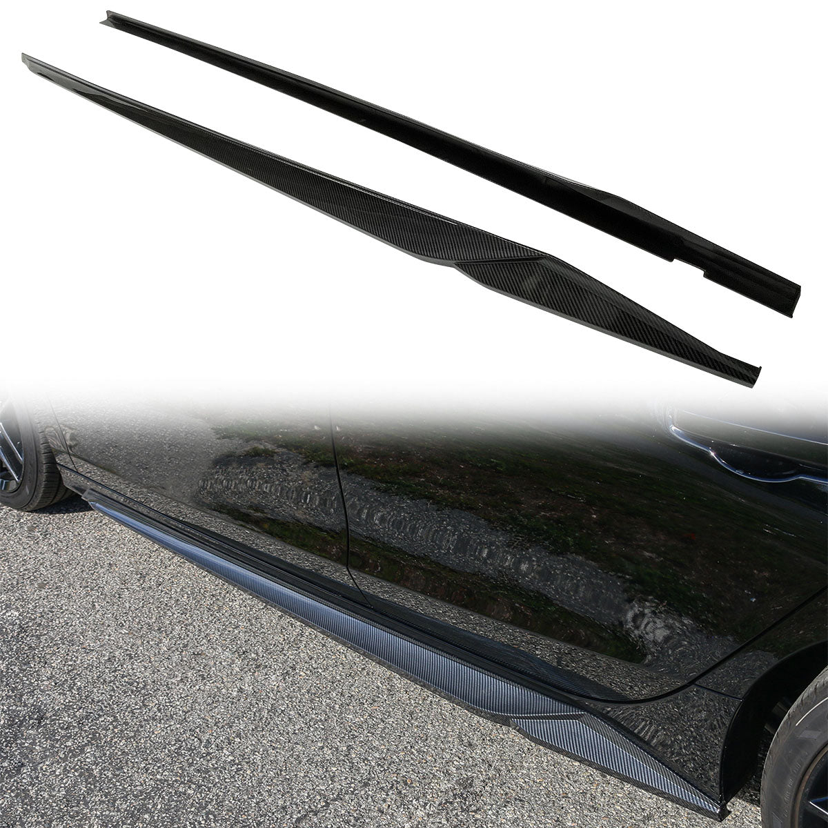 2022-2023 Honda Civic 11th 4Dr HPD Style Side Skirt PP 2PC