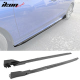 2022-2025 Honda Civic 11th Type R Side Skirts Rocker Panel Matte Black